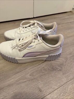 Puma White Kids Sneakers